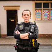 An episode of Police Code Zero: Officer Under Attack on Channel 5 will show how PC Natasha Markham was grabbed in the crotch as she tried to arrest a drunk man in Hereford. Picture: Reef TV