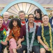 The cast of It's A Sin are to reunite on festive episode of Great British Bake Off. Picture: Channel 4