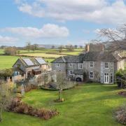 A seven-bed house in Hardwicke, near Hay-on-Wye, is for sale for £1.45 million. Picture: Sunderlands/Zoopla