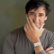 Alistair McGowan, who is against the construction of a solar farm on rural land on the Herefordshire/Shropshire border
