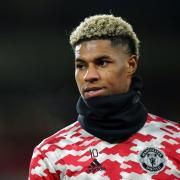 A teenager has been locked up for sending a racist tweets to Manchester United and England forward Marcus Rashford, pictured (Mike Egerton/PA)