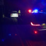 Police in Hay-on-Wye pulled over a silver VW Polo. Picture: Dyfed-Powys Police