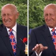 Len Goodman appeared to cringe when discussing curry
