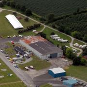 Two aircraft flew too close together while trying to land at Shobdon Airfield, an investigation has found