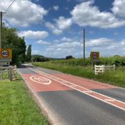 Police have also been monitoring drivers' speed on the A417 in Bodenham. Picture: West Mercia Police