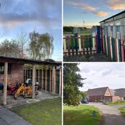 The nursery and a mobile classroom at Wellington primary due to be demolished, and the former Colwall primary school, to be sold off.