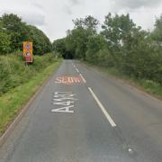The A4137 at Marstow.  Picture: Google