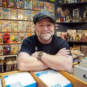 Andy Cumber, of Q's Comic Store, is holding Hereford's first Comic Con. Picture: Rob Davies