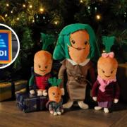 Kevin the Carrot toys have returned to Aldi. (Aldi/PA)
