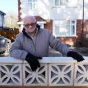 Bill Jones has lived on Greyfriars Avenue for 50 years years and his home was flooded recently after defences failed