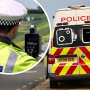 Police tackled speeding on the A4112