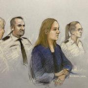 Lucy Letby in the dock at Manchester Crown Court