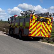 Fire crews called to rescue woman and dog from river near Hereford