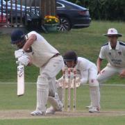 Herefordshire wicket keeper Luke Powell in action during their match against Oxfordshire