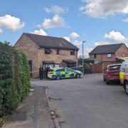 Police were called to Fallowfield Close in Hereford