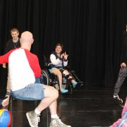 Drama 4 Change pupils are led by theatrical professionals