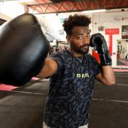 Sofayas Berhanu Solomon has been training at the South Wye Police Boxing Academy