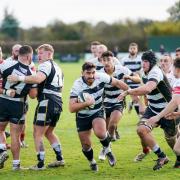 Luctonians charge forward to break through Camborne during their 32-26 victory