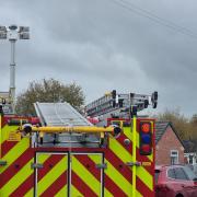 Fire crews were called to a bungalow fire in Silurian Close, Leominster