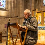 The Archbishop of Canterbury at Hereford Cathedralrbury leading Prayers for