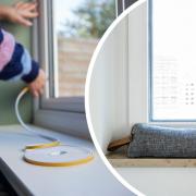 Have you tried any of these easy tips to try and keep rooms warm with big windows in your house? A simple draught snake excluder could do the trick