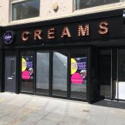 Creams Cafe in Commercial Street, Hereford