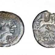 The coin was found as part of a hoard.