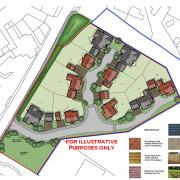 Planning permissions for a housing estate have been secured.