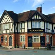 The current Plough Inn from Hereford's Whitecross Road