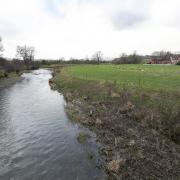 How the river Lugg looks in Kingsland now