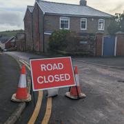 Linton Lane in Bromyard, remains closed