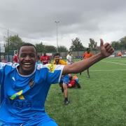 Young men seeking asylum have been staying at the Three Counties Hotel, Hereford, while they wait for their claims to be processed. In the meantime, they have been playing football against local teams. Football has become the highlight of their week and