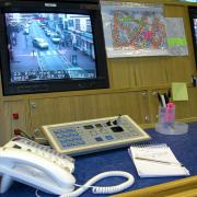 Herefordshire's CCTV control room