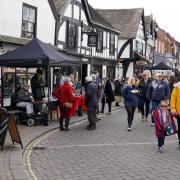 Shoppers turned out in force for Leominster Independents Day at the weekend