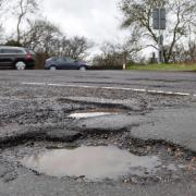 Potholes have blighted roads across Herefordshire