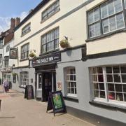 He was caught out at The Eagle Inn in Ross-on-Wye, the court heard