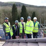 Rotherwood Healthcare marked the occasion with a topping-out ceremony at the new Colwall Care Home