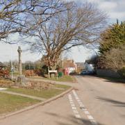 A road in Meadow Green, Whitbourne