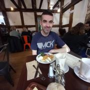 Paul Rogers tries out the reopened café at Queenswood Country Park and Arboretum