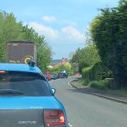 Temporary lights have now been removed from the A49 in Wellington Marsh
