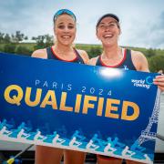 Mathilda Hodgkins Byrne (right) and Rebecca Wilde have booked their spot in the Paris Olympic Games