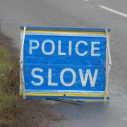 There's been a crash on the A4103 at Withington, near Hereford