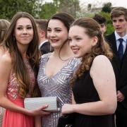John Kyrle pupils at prom in a previous year
