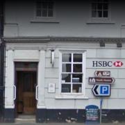 The HSBC branch in Kington is set for closure