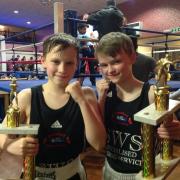 Hereford Boxing Academy's Zak Price and Dan Wiltshire