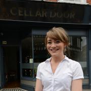 Lauren Waring, owner of Cellar Door restaurant. Widemarsh Street, Hereford.