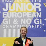 Liberty Miles is the new European Junior Jiu Jitsu champion