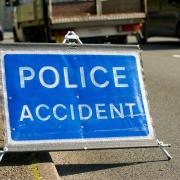 A crash has partially closed the A417 in Hereford