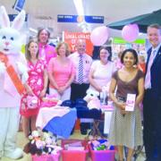 At the launch of the Little Princess Trust as Sainsbury's charity of the year are Ryan 