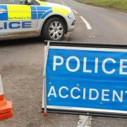 A crash has blocked the B4362 in Coombe